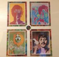 Four Beatles Photographs 